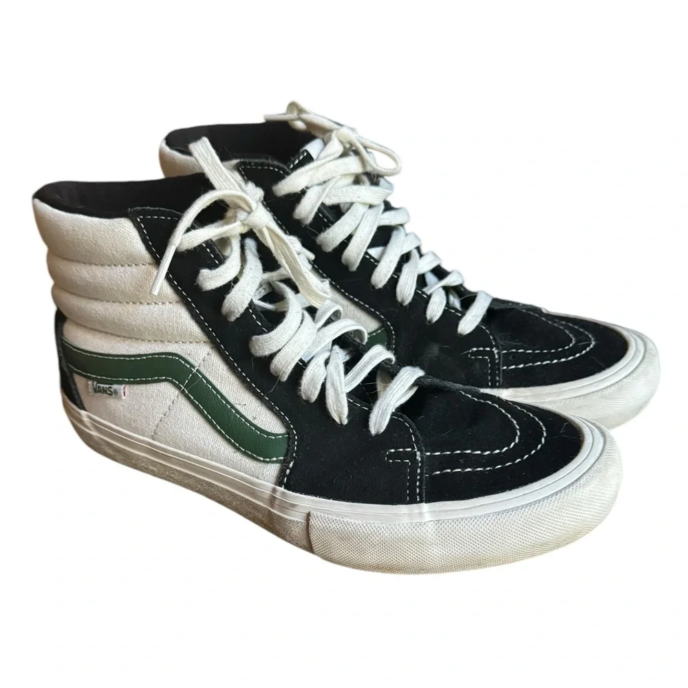 Vans Canvas/Suede Skater Hi-Top‎ Shoes